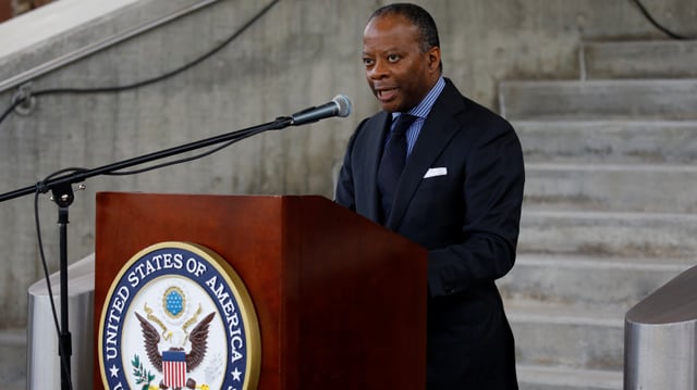 Der oberste Diplomat der USA in Venezuela, Todd Robinson. Der oberste Diplomat der USA in Venezuela, Todd Robinson.