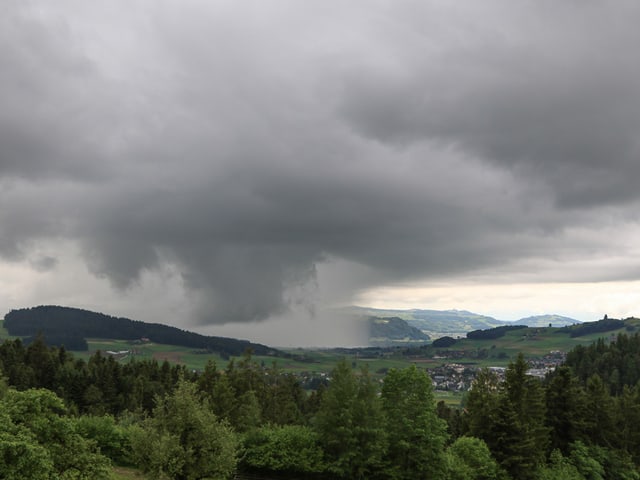 Schauerartige Niederschläge