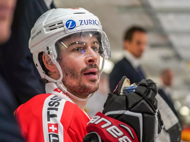 Raphael Diaz auf der Bank