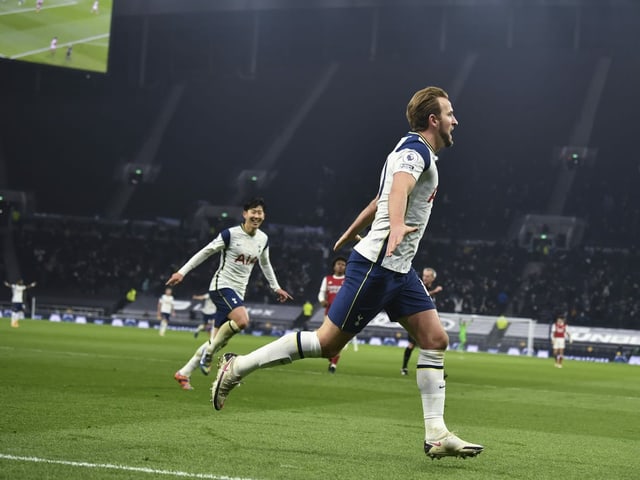 Harry Kane (rechts) und Son Heung-Min. Harry Kane (rechts) und Son Heung-Min.