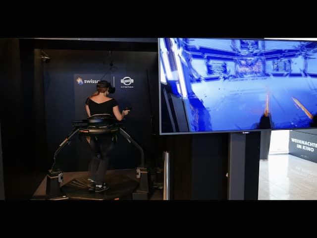 Ein animiertes GIF zeigt Martina, wie sie sich auf einer Treadmill bewegt. Ein animiertes GIF zeigt Martina, wie sie sich auf einer Treadmill bewegt.