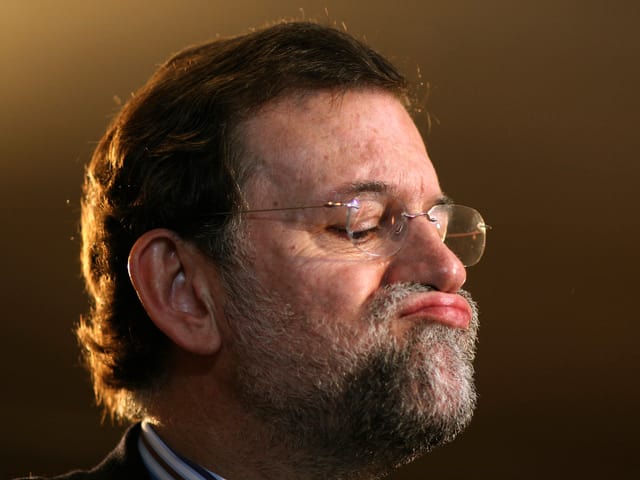 Rajoy in einer Archivaufnahme. Rajoy in einer Archivaufnahme.