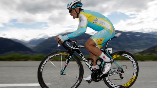 Roman Kreuziger im Trikot der Astana-Mannschaft. Roman Kreuziger im Trikot der Astana-Mannschaft.