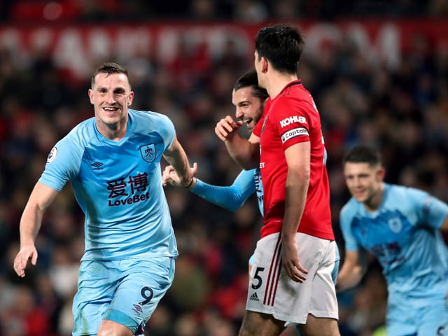 Chris Wood von Burnley. Chris Wood von Burnley.
