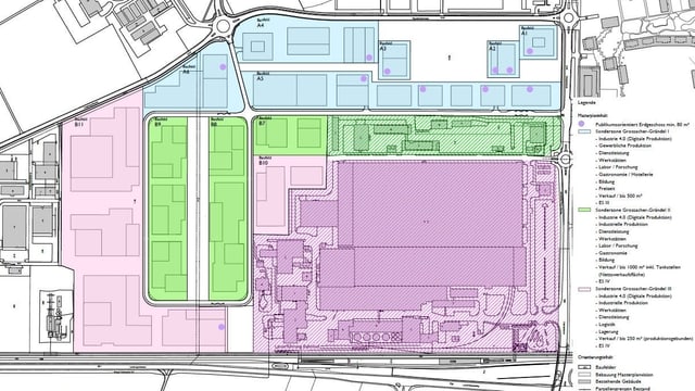 Der Plan der neuen Industriestadt in Birr. Der Plan der neuen Industriestadt in Birr.
