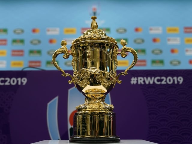 Der Webb Ellis Cup. Der Webb Ellis Cup.