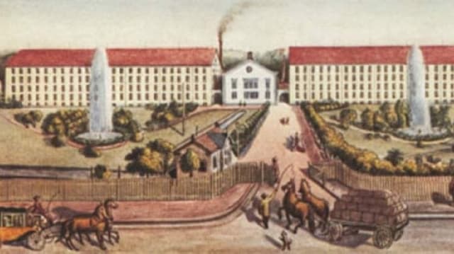 Historische Zeichnung Historische Zeichnung