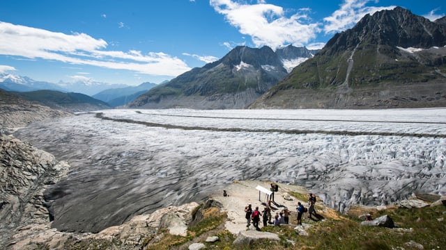 Aletschgletscher. Aletschgletscher.