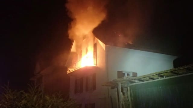 Brand in Haus Brand in Haus