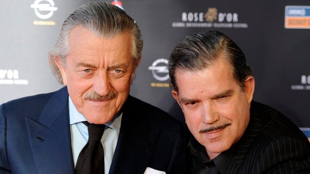 Yello: Dieter Meier (links) und Boris Blank (rechts). Yello: Dieter Meier (links) und Boris Blank (rechts).
