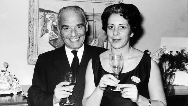 Georges und Odette Brunschvig. Georges und Odette Brunschvig.