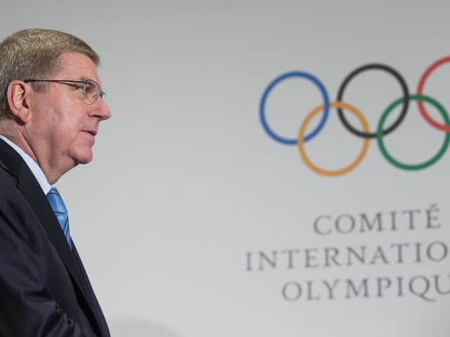 IOC-Präsident Thomas Bach. IOC-Präsident Thomas Bach.