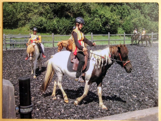 Kind auf Pony