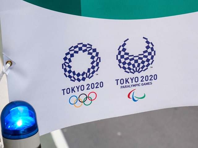 Olympia- und Paralympics-Logo für Tokio Olympia- und Paralympics-Logo für Tokio