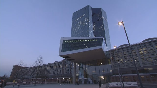 EZB-Gebäude von aussen EZB-Gebäude von aussen