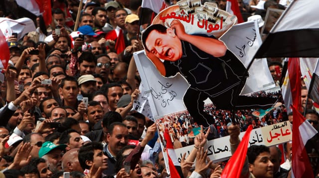 Anti-Mubarak.Demo in Kairo. Anti-Mubarak.Demo in Kairo.