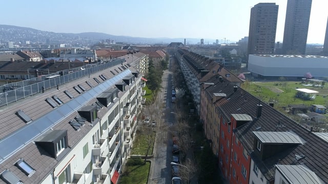 Das betroffene Gebäude Das betroffene Gebäude