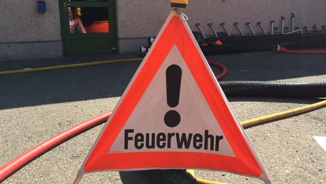 Feuerwehr-Schild Feuerwehr-Schild