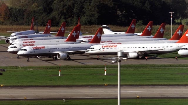 Flugzeuge auf dem Flughafen. Flugzeuge auf dem Flughafen.
