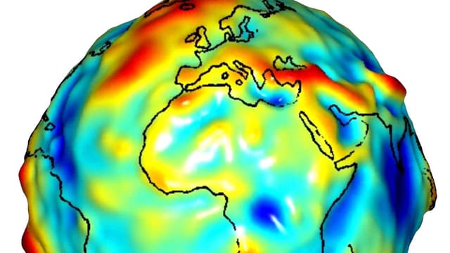 Simulation der Gravität. Simulation der Gravität.