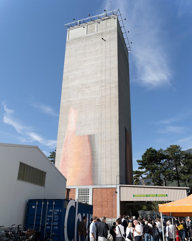 Il «Mühleturm» a Cuira. Il «Mühleturm» a Cuira.