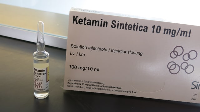 Eine Packung Ketamin 10mg/ml