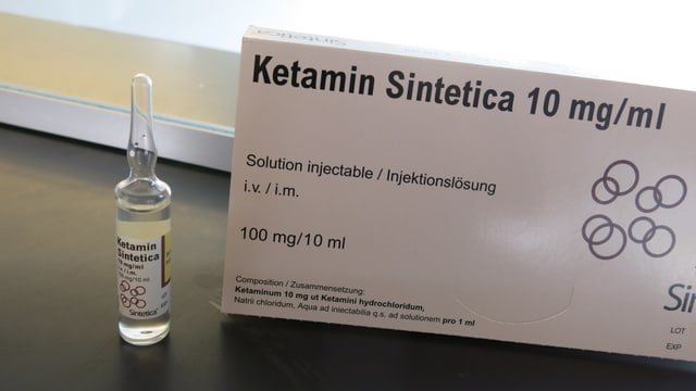 Eine Packung Ketamin 10mg/ml Eine Packung Ketamin 10mg/ml