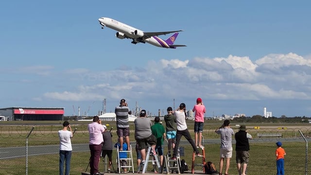 Planespotting auf dem Leiterli Planespotting auf dem Leiterli
