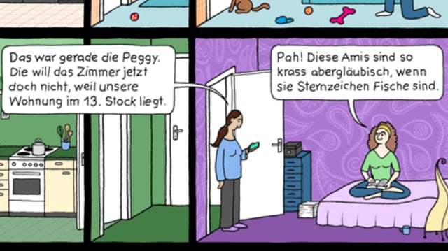 Ausschnitt aus dem Comic Ausschnitt aus dem Comic