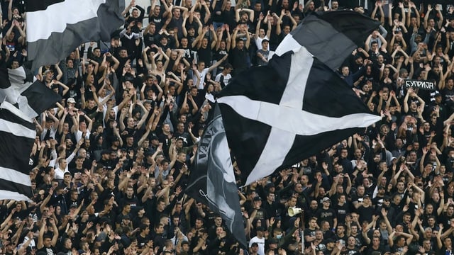 Fussballspiel in Belgrad Fussballspiel in Belgrad