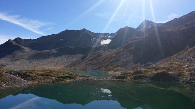 Perfektes Bergwetter an den Jöriseen am Sonntag. Perfektes Bergwetter an den Jöriseen am Sonntag.