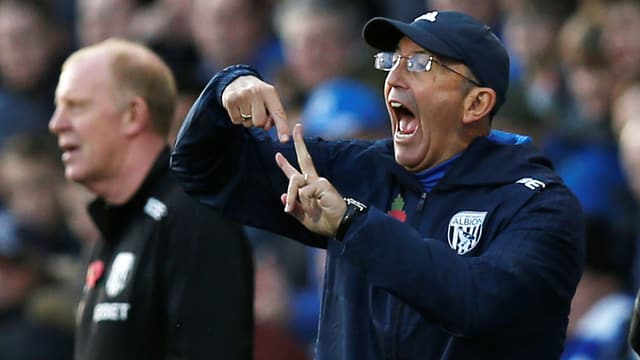 Tony Pulis (r) und Gary Megson Tony Pulis (r) und Gary Megson