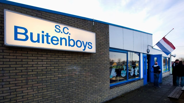 Clubhaus des SC Buitenboys in den Niederlanden. Clubhaus des SC Buitenboys in den Niederlanden.