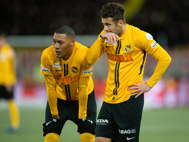Guillaume Hoarau (links) und Miralem Sulejmani beklagen Verletzungspech. Guillaume Hoarau (links) und Miralem Sulejmani beklagen Verletzungspech.