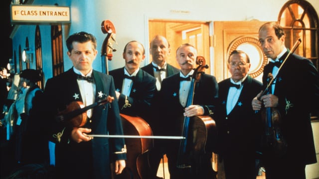 Filmmusiker beim Film «Titanic» Filmmusiker beim Film «Titanic»