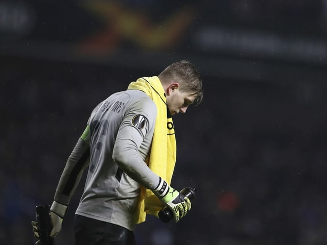 YB-Keeper David von Ballmoos. YB-Keeper David von Ballmoos.