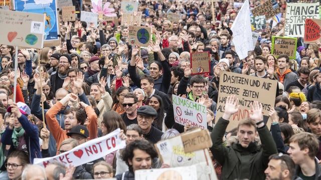 Klimademo in Zürich: Das Thema beschäftigt nun auch den Kantonsrat