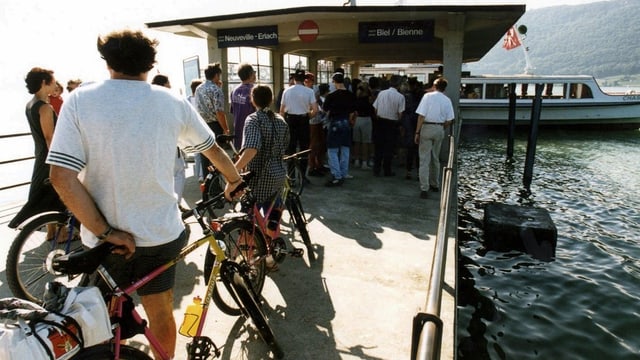Viele Passagiere wollten 2012 aufs Schiff: Die Bielersee-Schifffahrt verzeichnete ein gutes Jahr. Viele Passagiere wollten 2012 aufs Schiff: Die Bielersee-Schifffahrt verzeichnete ein gutes Jahr.