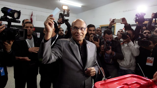 Tunesiens Übergangspräsident Moncef Marzouki Tunesiens Übergangspräsident Moncef Marzouki