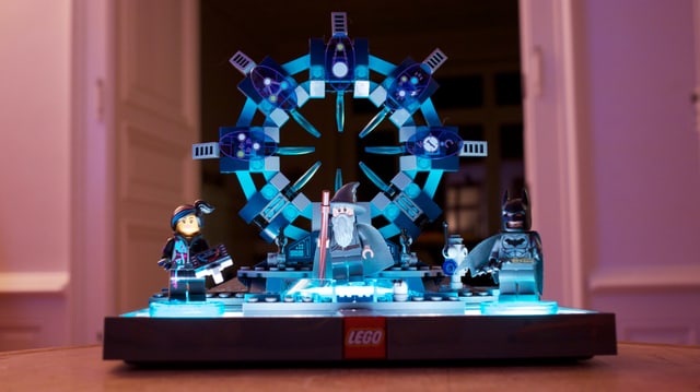 Batman, Gandalf, Wyldstyle. Batman, Gandalf, Wyldstyle.