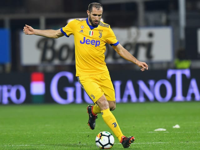 Giorgio Chiellini am Ball