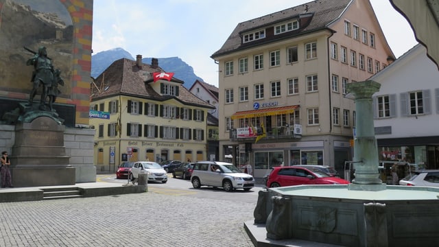 Stau in Altdorf Stau in Altdorf