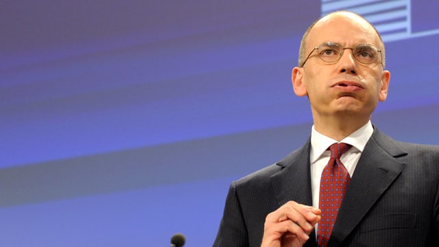 Italiens Regierungschef Enrico Letta Italiens Regierungschef Enrico Letta