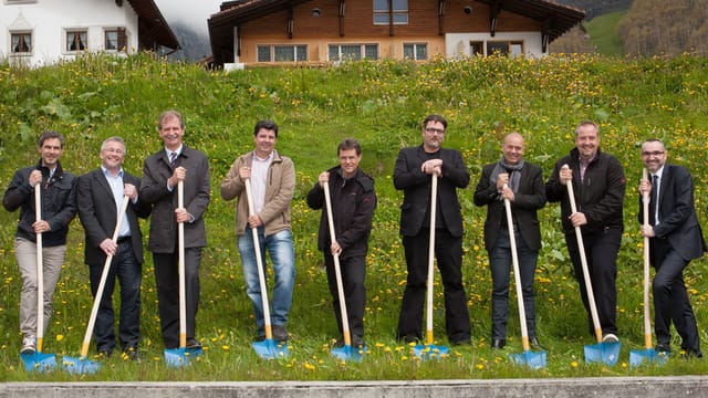 Emprima badigliada bajetg GKB a Sedrun.