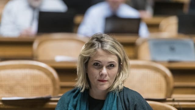 Kathrin Bertschy im Parlament
