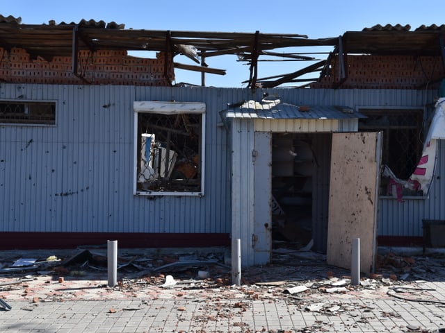 Andere Ruine in der Uktraine. Andere Ruine in der Uktraine.