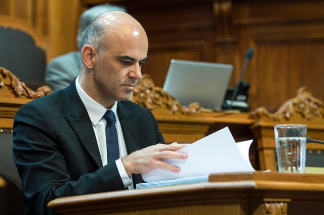 Gesundheitsminister Alain Berset. Gesundheitsminister Alain Berset.
