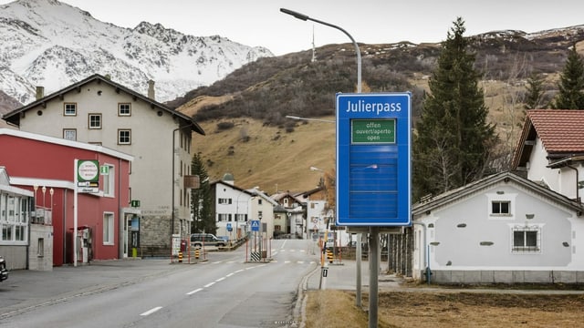 Strasse in Bivio Strasse in Bivio