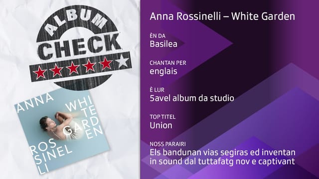 Albumcheck da «White Garden»: il parairi da Jachen Prevost Albumcheck da «White Garden»: il parairi da Jachen Prevost