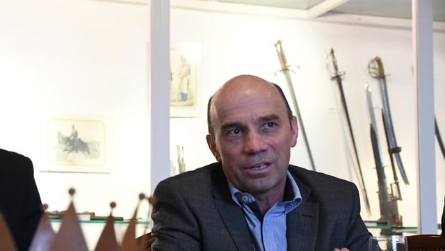 Stefan Koster, SVP-Stadtrat, kandidiert für das Amt des Stadtpräsidenten. Stefan Koster, SVP-Stadtrat, kandidiert für das Amt des Stadtpräsidenten.